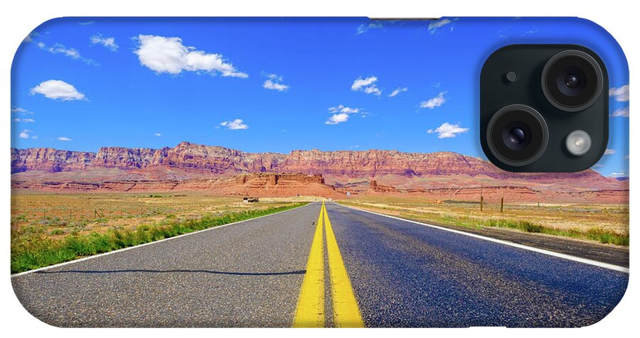 Arizona iPhone Case featuring the photograph Arizona Desert Highway #2 by Raul Rodriguez
