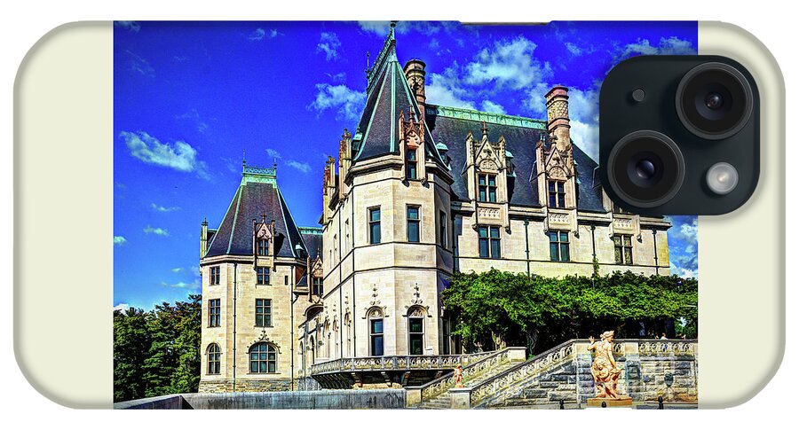 The Biltmore House iPhone Case featuring the photograph Biltmore House #3 by Savannah Gibbs