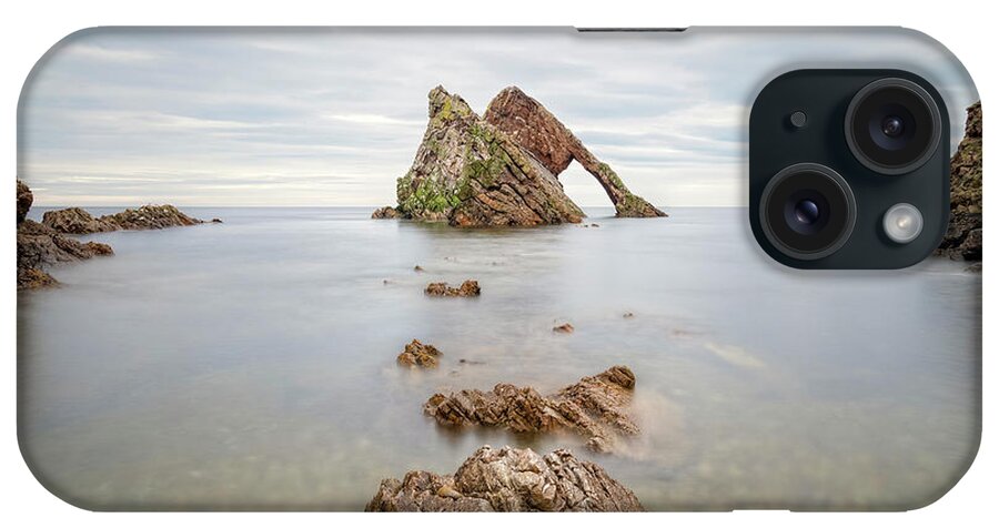 Bow Fiddle Rock iPhone Case featuring the photograph Bow Fiddle Rock - Scotland #2 by Joana Kruse