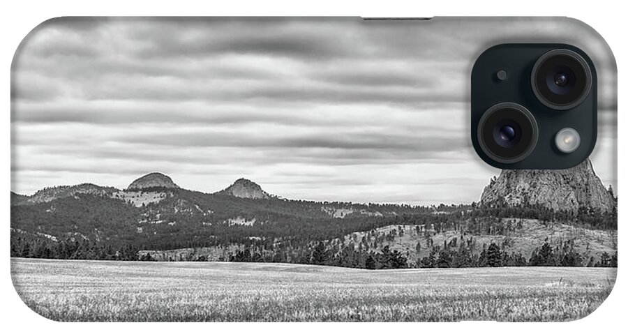 Bear Lodge Mountains iPhone Case featuring the photograph Devils Tower National Monument #2 by Victor Culpepper