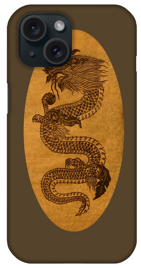 Dragon iPhone 15 Case featuring the photograph Dragon #2 by Robert E Alter Reflections of Infinity