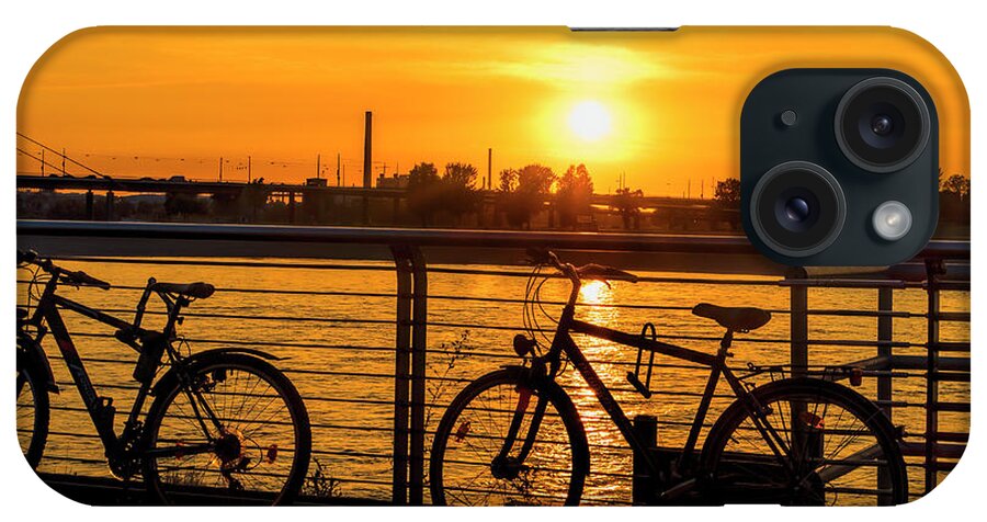 Sunset iPhone Case featuring the photograph Evening Colors #2 by Pravine Chester