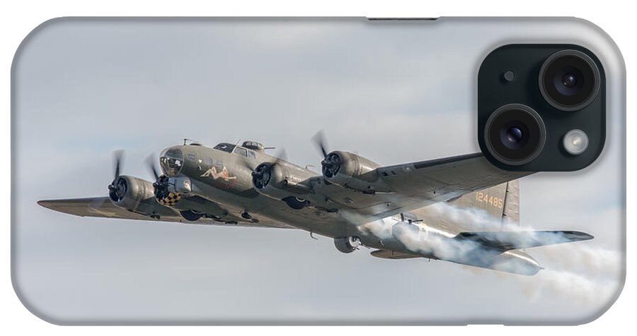 B-17 iPhone Case featuring the photograph Flying Fortress Sally B #2 by Gary Eason