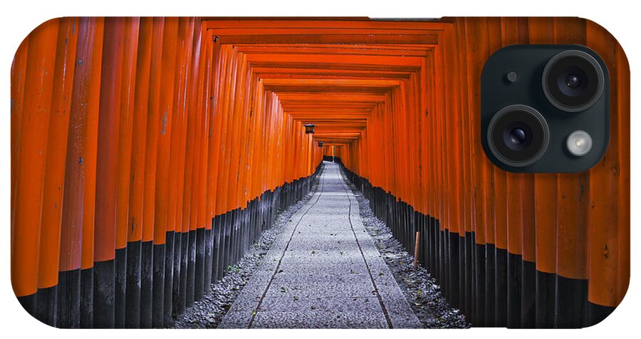 Fushimi Inari Taisha iPhone Case featuring the photograph Fushimi Inari Taisha #2 by Brian Kamprath