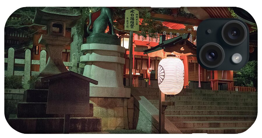 Shinto iPhone Case featuring the photograph Fushimi Inari Taisha, Kyoto Japan #2 by Perry Rodriguez