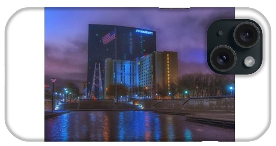 Naptown iPhone Case featuring the photograph #indiana #indy #indianapolis #nap Town #2 by David Haskett II