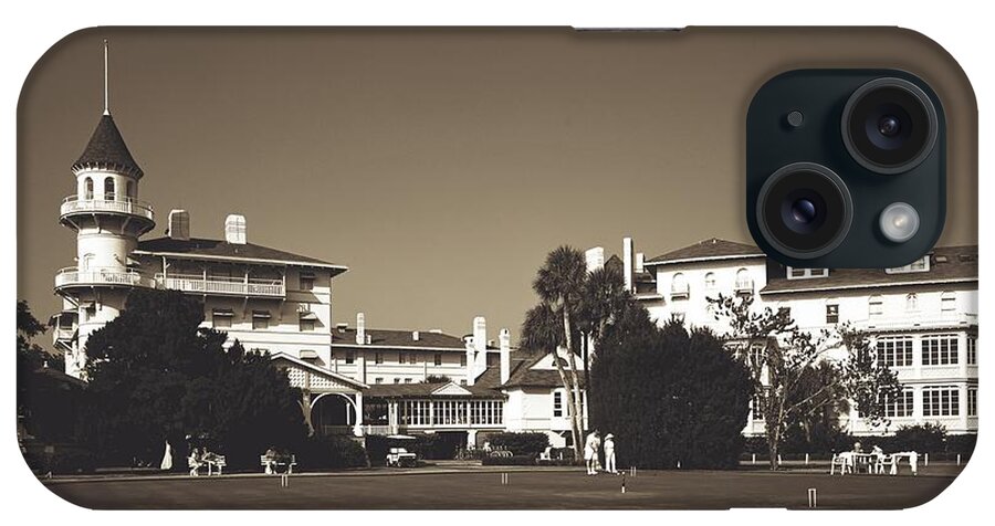 Jekyll Island iPhone Case featuring the photograph Jekyll Island Clubhouse #2 by Mountain Dreams