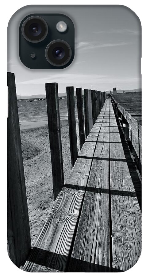  iPhone Case featuring the photograph Boardwalk to the Lake by Alex King