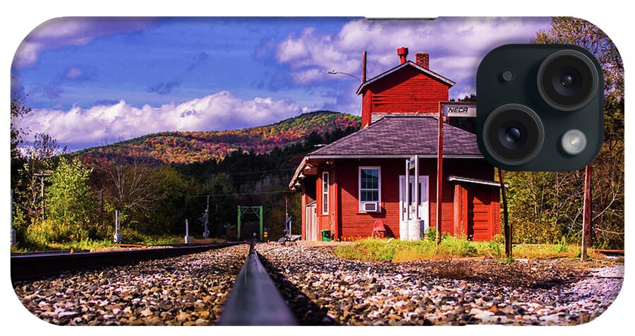 Fall Foliage iPhone Case featuring the photograph Montpelier Vermont #2 by New England Photography