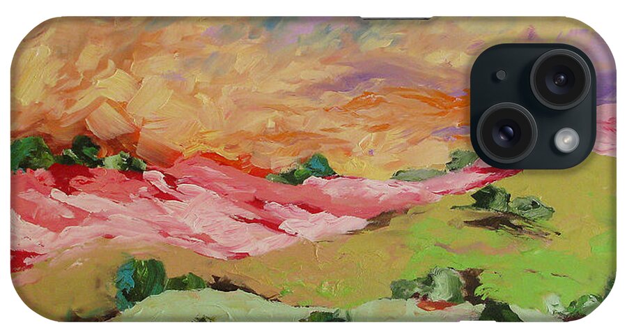 Art iPhone Case featuring the painting Morning Mist by Linda Monfort