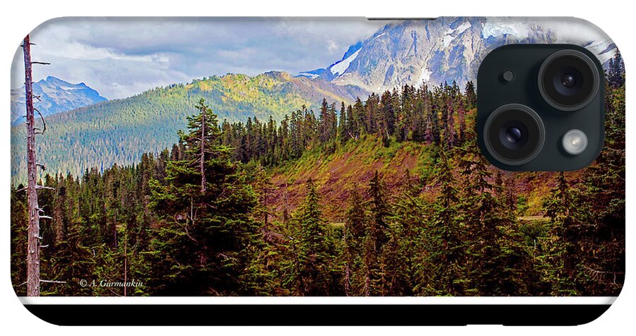 Northwest iPhone Case featuring the photograph Mt. Baker, Cascade Range, Late Afternoon #2 by A Macarthur Gurmankin