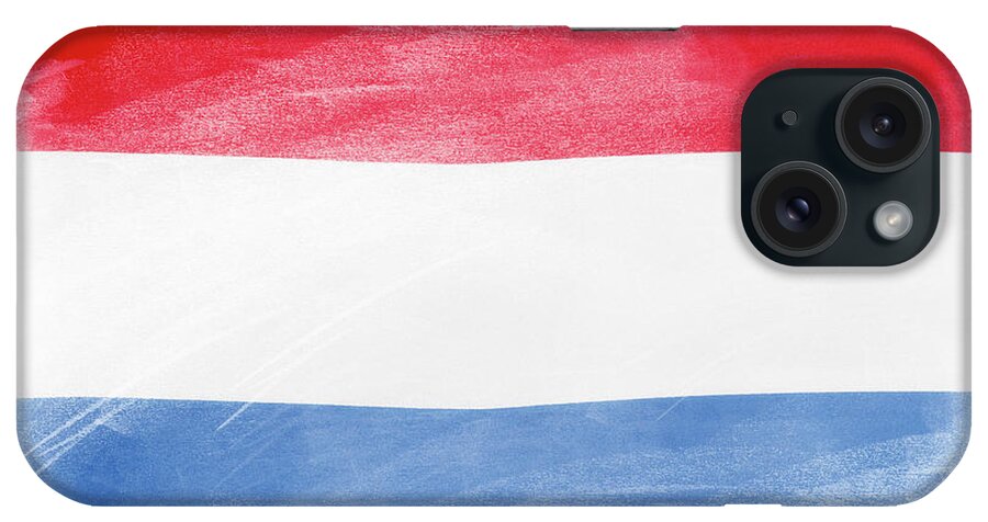 Flag iPhone Case featuring the photograph Netherlands flag #2 by Les Cunliffe