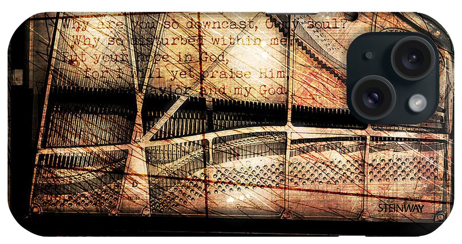 Piano iPhone Case featuring the digital art Prelude To Dawn C by Gary Bodnar