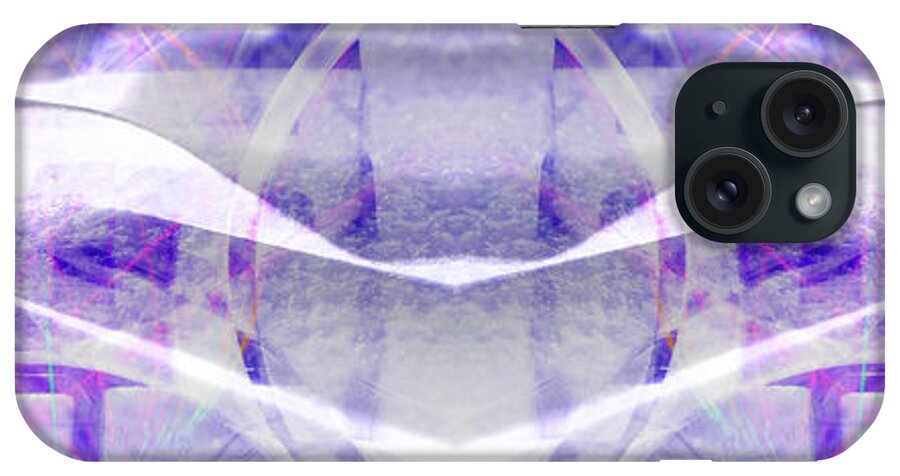 Abstract iPhone Case featuring the digital art 2 Questions.. by Art Di