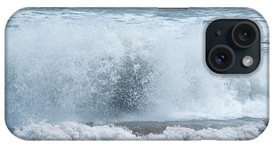 Waves iPhone Case featuring the photograph Rhythm of Ocean waves #2 by Kiran Joshi