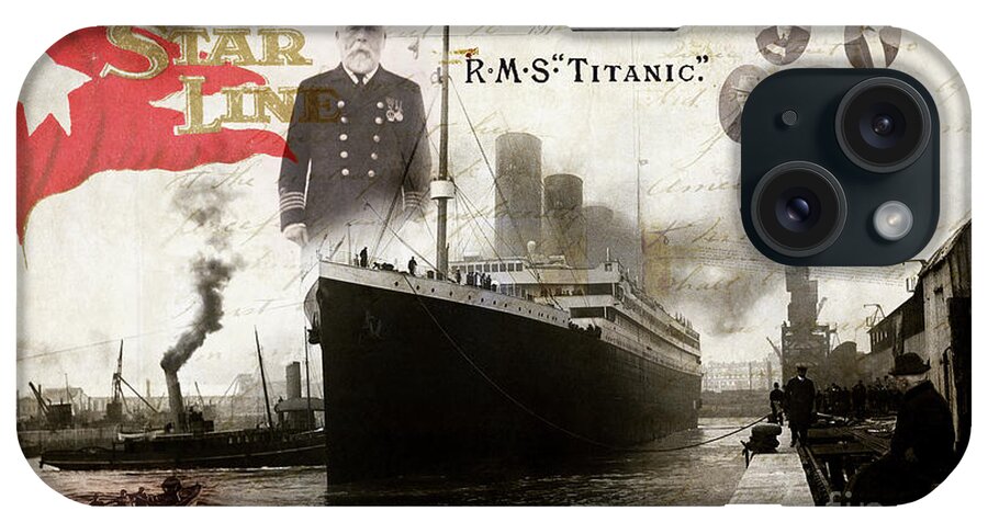 Titanic Newspaper iPhone Case featuring the photograph RMS Titanic #2 by Jon Neidert