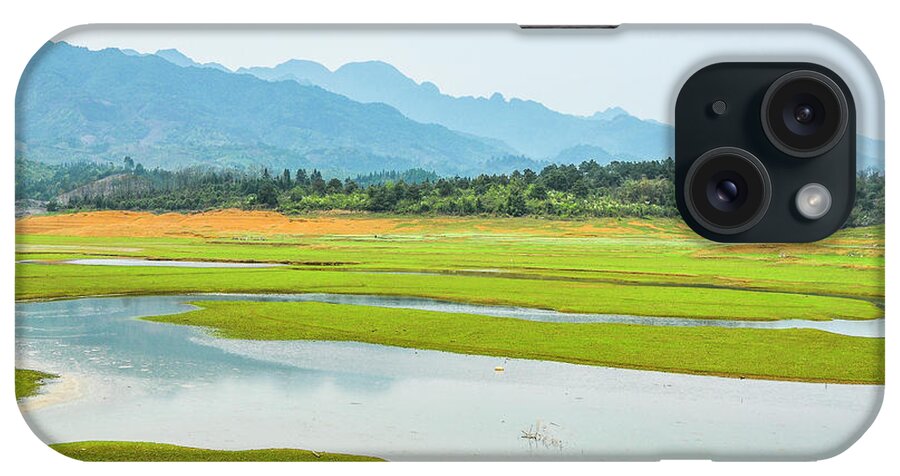 Rural iPhone Case featuring the photograph Rural scenery in spring #2 by Carl Ning