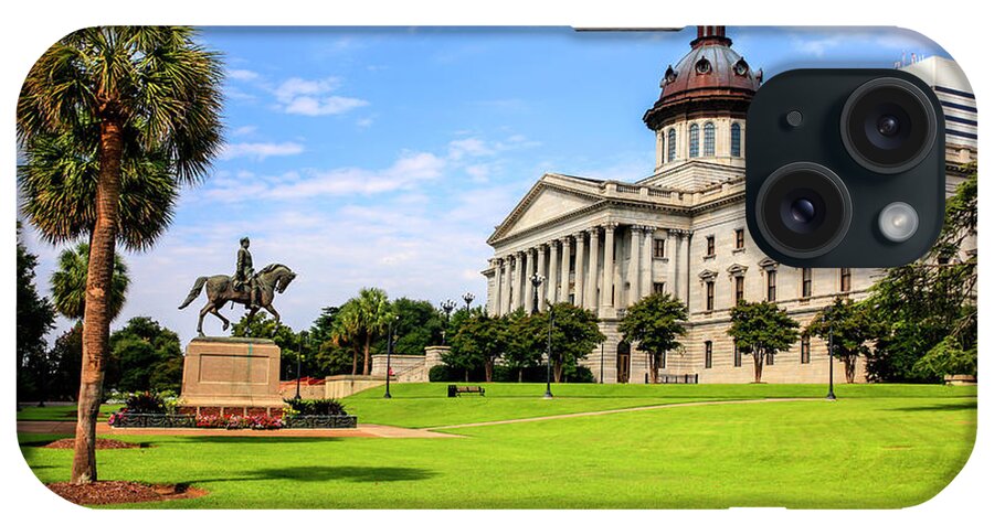 South Carolina iPhone Case featuring the photograph State Capitol Building SC #2 by Chris Smith