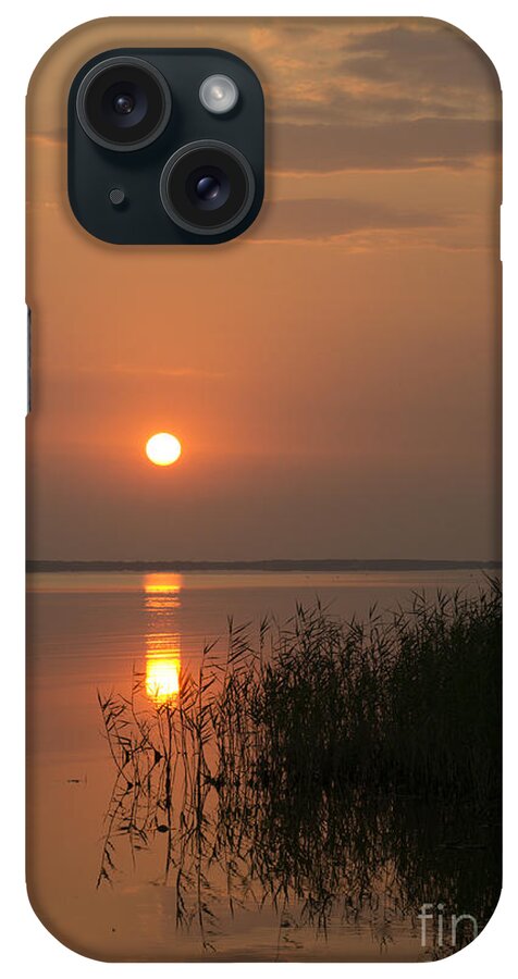 Sunset iPhone Case featuring the photograph Sunset #3 by Inge Riis McDonald