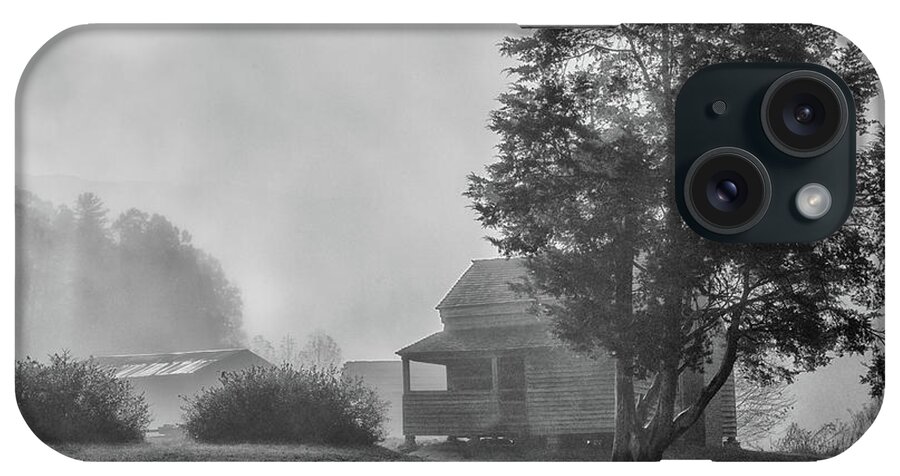 Cades Cove iPhone Case featuring the photograph The Dan Lawson Place #2 by Victor Culpepper