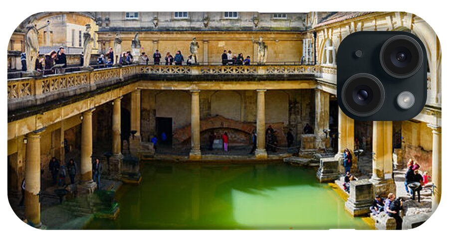 Bath iPhone Case featuring the photograph The Roman Baths by Colin Rayner