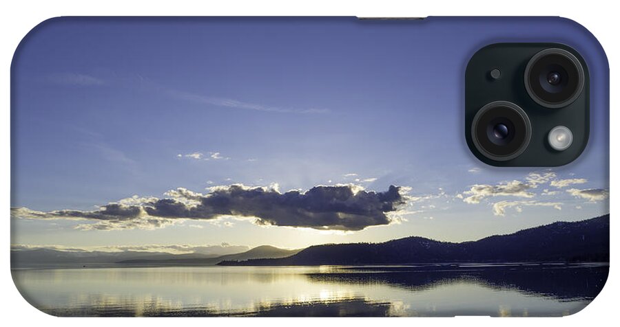 Usa iPhone Case featuring the photograph 200 Mile Mirror by Martin Gollery