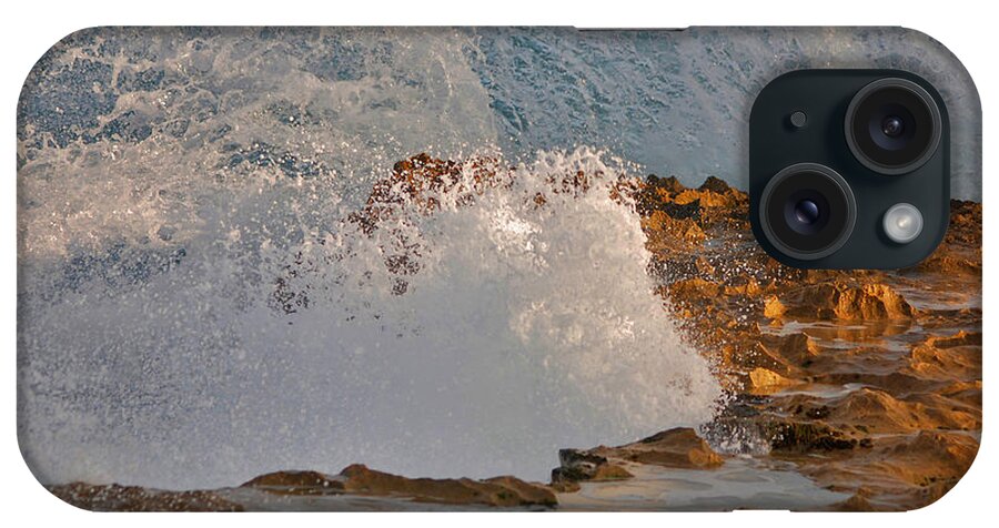 Reef iPhone Case featuring the photograph 24- Ocean Kiss by Joseph Keane