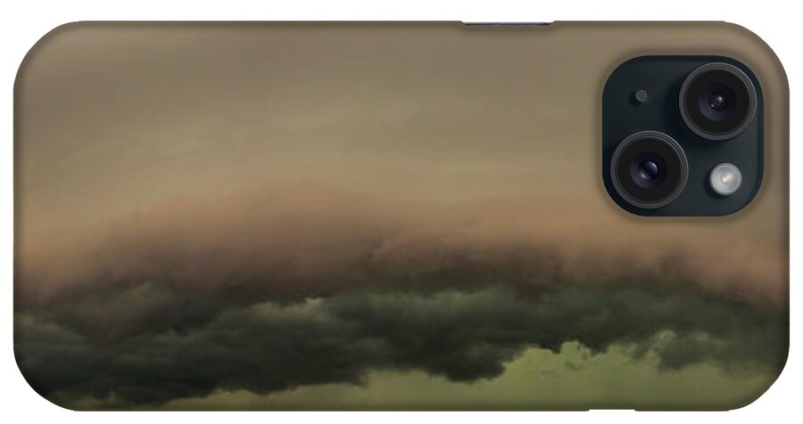 Nebraskasc iPhone Case featuring the photograph 3rd Storm Chase of 2015 #2 by Dale Kaminski