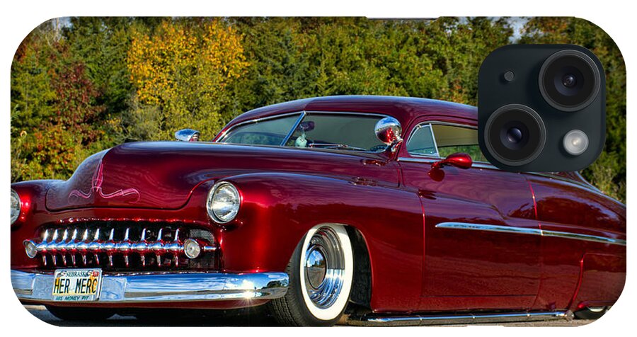 1951 Mercury Low Rider iPhone Case featuring the photograph 1951 Mercury Low Rider #3 by Tim McCullough