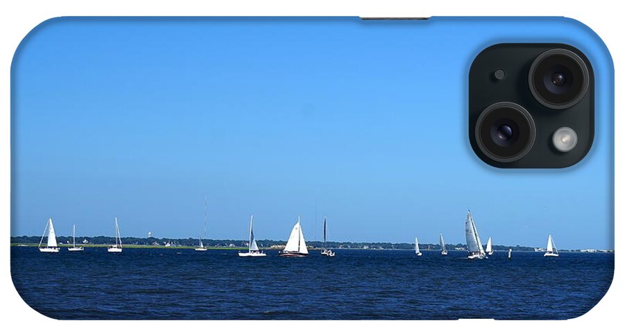 Battery iPhone Case featuring the photograph The Battery- Charleston by Laurie Perry