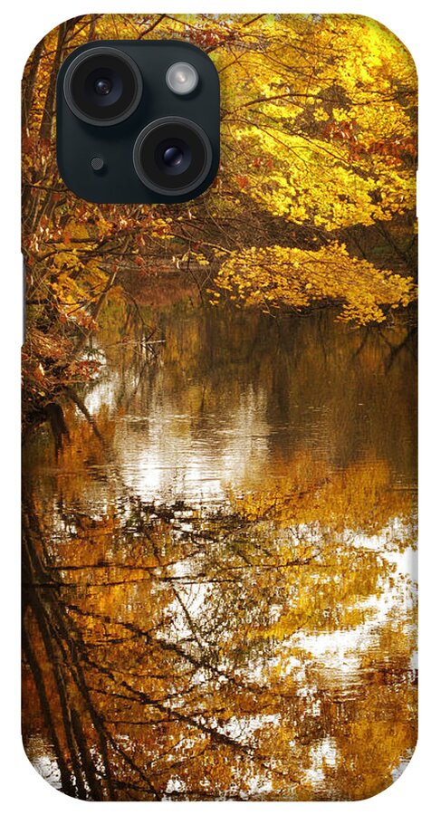 Autumn iPhone Case featuring the photograph Autumn Reflected #3 by Jessica Jenney