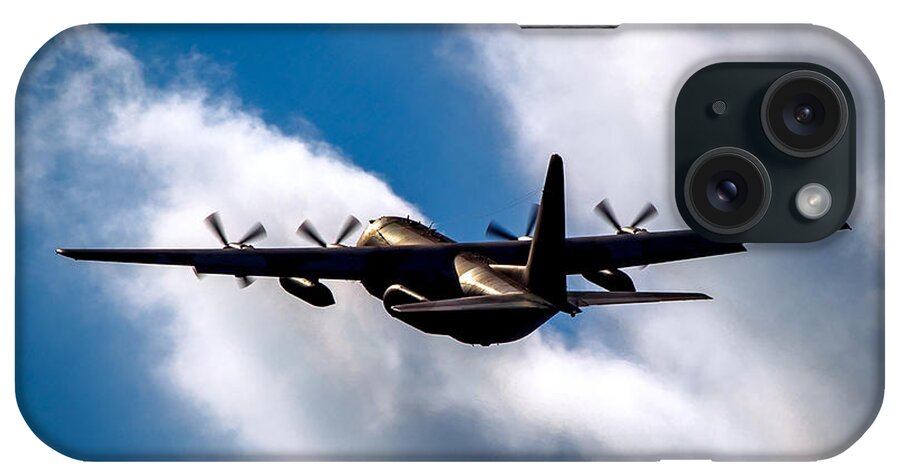 C-130 iPhone Case featuring the photograph Israel Air Force C-130 Hercules #3 by Nir Ben-Yosef