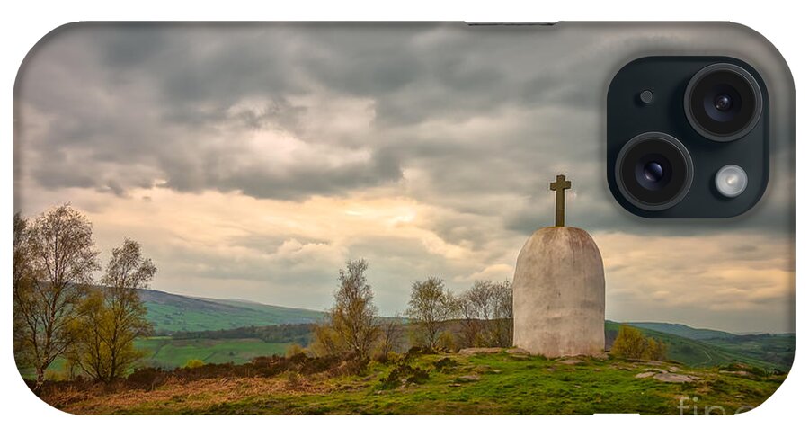 D90 iPhone Case featuring the photograph Jubilee Tower at Farnhill Pinnacle #3 by Mariusz Talarek