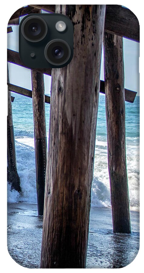 Balboa Pier iPhone Case featuring the photograph 3 Panel Pier Part 3 by Shawn MacMeekin
