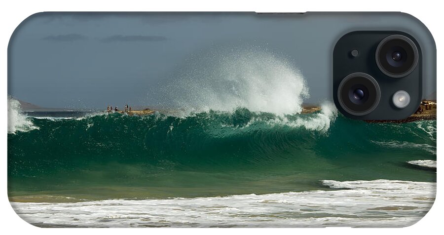 Atlantic Sea iPhone Case featuring the photograph Cape Verde by Gouzel -