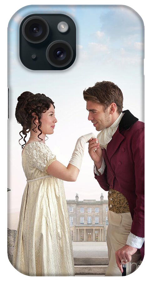 Regency iPhone Case featuring the photograph Regency Couple #3 by Lee Avison