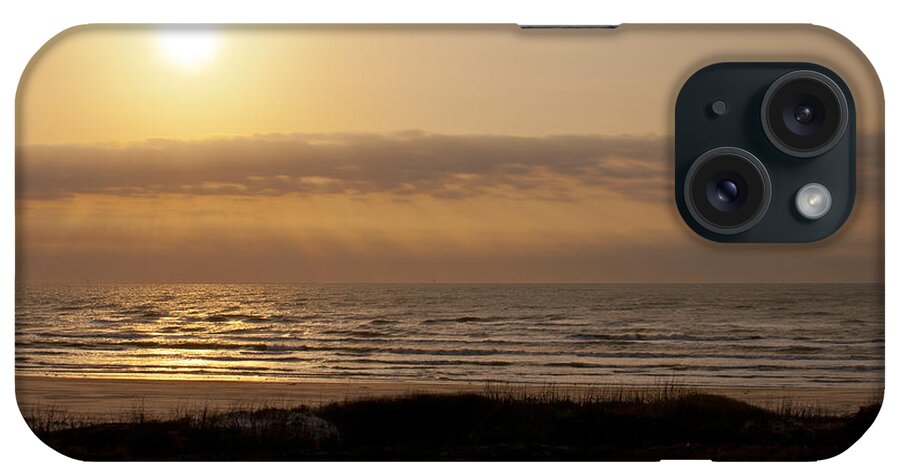 Sunrise iPhone Case featuring the photograph Sunrise at Beach #3 by Brian Kinney