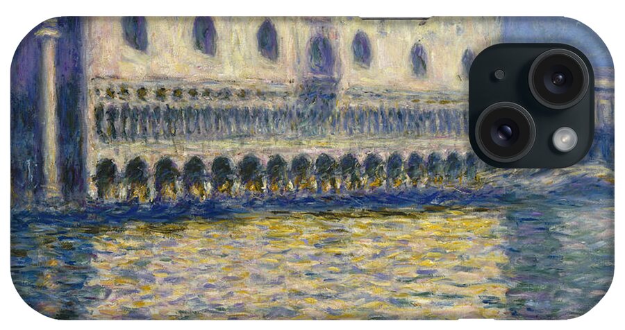 Claude Monet iPhone Case featuring the painting The Doges Palace #3 by Claude Monet
