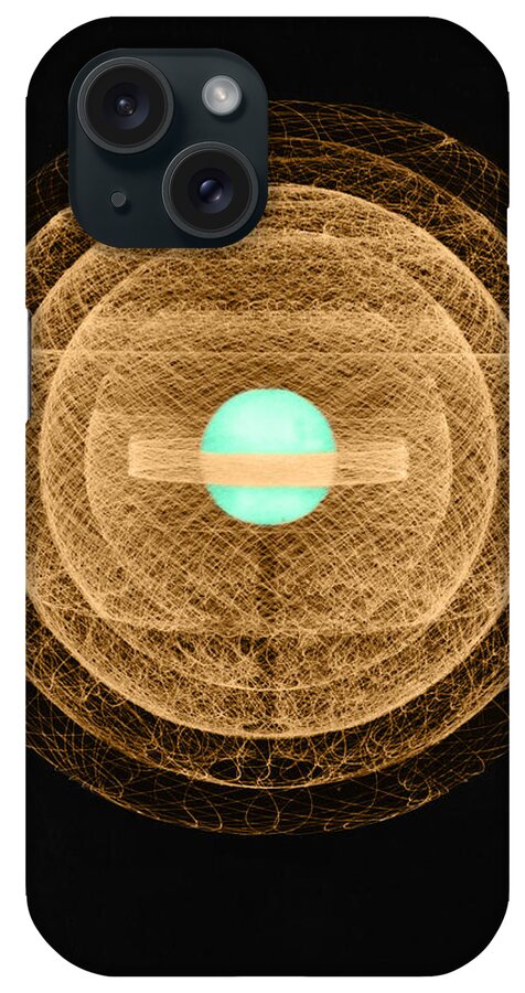 Atom iPhone Case featuring the photograph Uranium-235 Atom Model #2 by Science Source