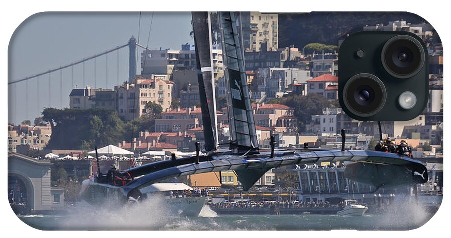 San Francisco iPhone Case featuring the photograph America's Cup San Francisco #1 by Steven Lapkin