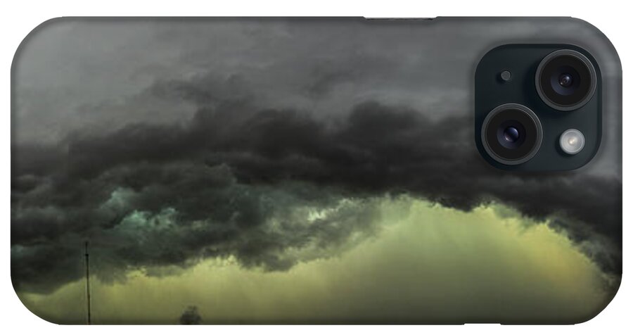 Nebraskasc iPhone Case featuring the photograph 3rd Storm Chase of 2018 028 by NebraskaSC