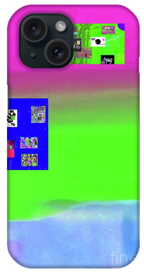 Walter Paul Bebirian iPhone Case featuring the digital art 4-29-2015babcdef by Walter Paul Bebirian