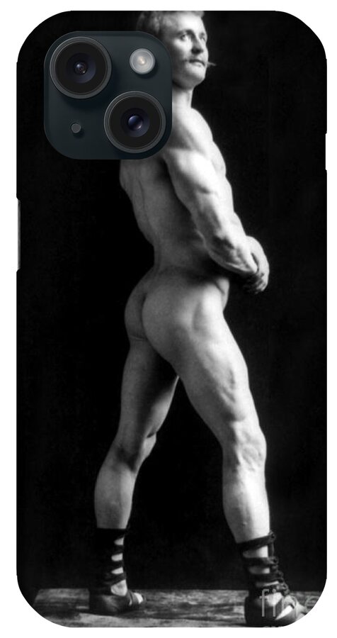 Erotica iPhone Case featuring the photograph Eugen Sandow, Father Of Modern #4 by Science Source