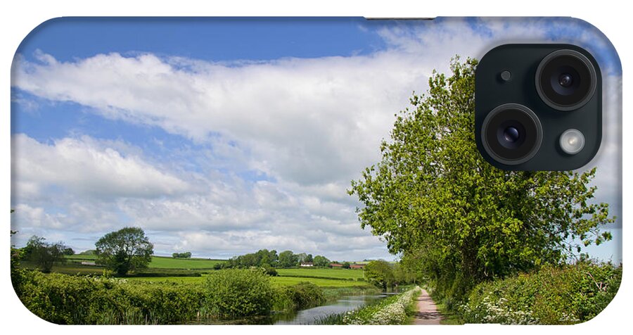 Tiverton iPhone Case featuring the photograph Grand Western Canal #4 by Pete Hemington