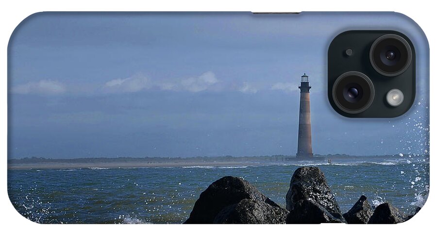 Lighthouses iPhone Case featuring the photograph Morris Island Lighthouse #4 by Skip Willits