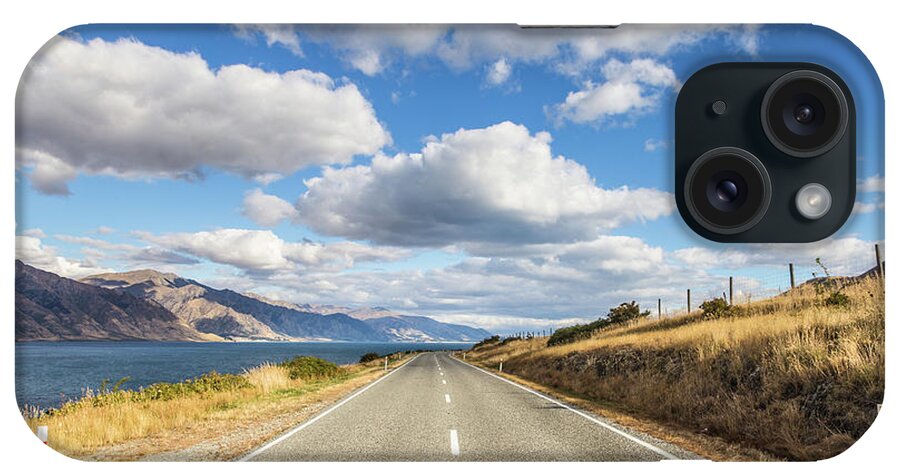 New Zealand iPhone Case featuring the photograph On the road in New Zealand #4 by Didier Marti