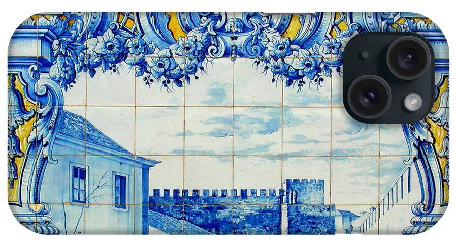 Portugal iPhone Case featuring the photograph Portugal Tile #4 by Jean Wolfrum