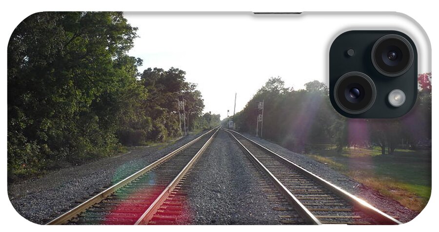 Railroad iPhone Case featuring the photograph Railroad #4 by Jackie Russo