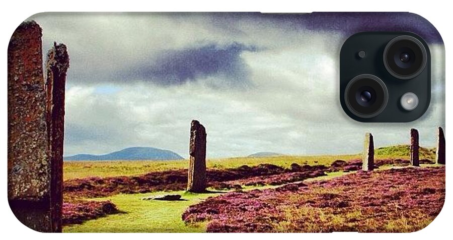 Stones iPhone Case featuring the photograph Ring Of Brodgar #4 by Luisa Azzolini