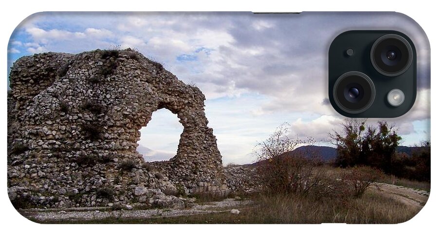 Old Stones iPhone Case featuring the photograph Roman Ruins #4 by Judy Kirouac